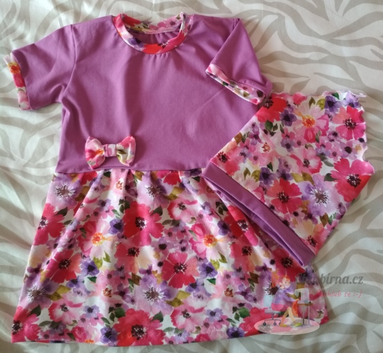 výrobek Dívčí šaty s šátečkem
