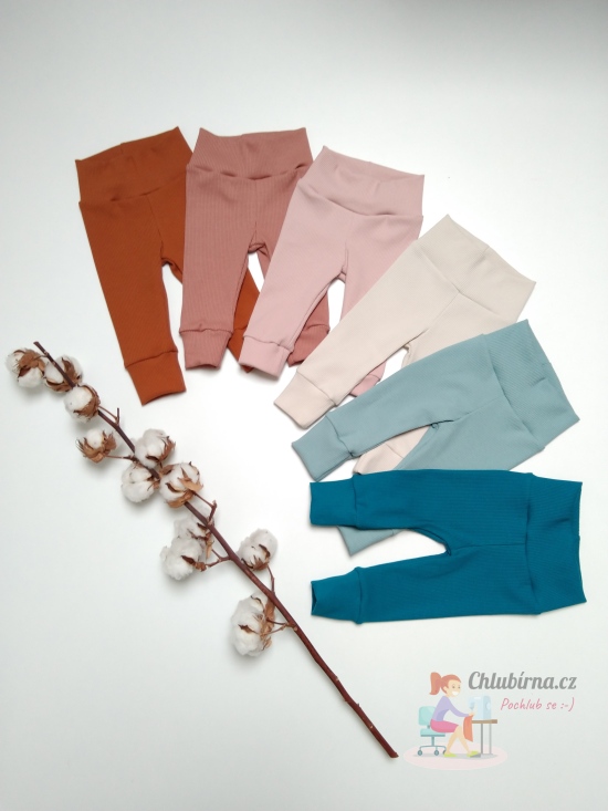 výrobek Dětské kalhotky z žebrovaného úpletu