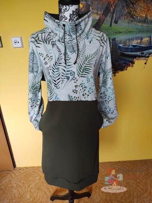výrobek Dámské mikinové šaty 