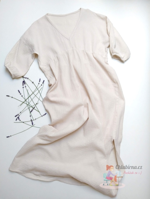 výrobek Dámské šaty z mušelínu